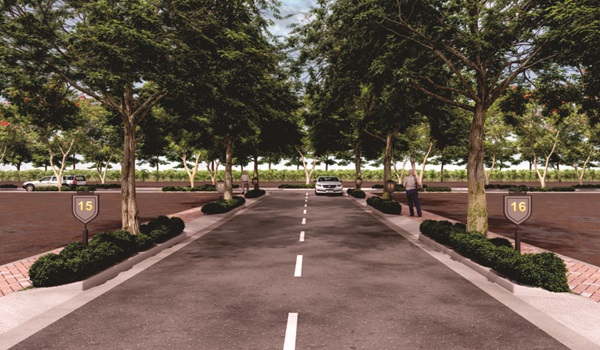 KNS Aura Parking Area